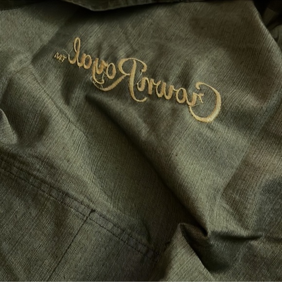 NEW Crown Royal Whiskey Black Denim Bartender Apron with Pockets - Picture 5 of 11